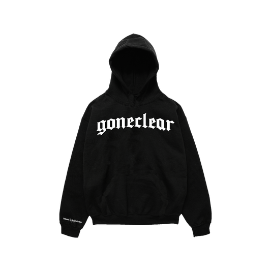 GoneClear Black Hoodie